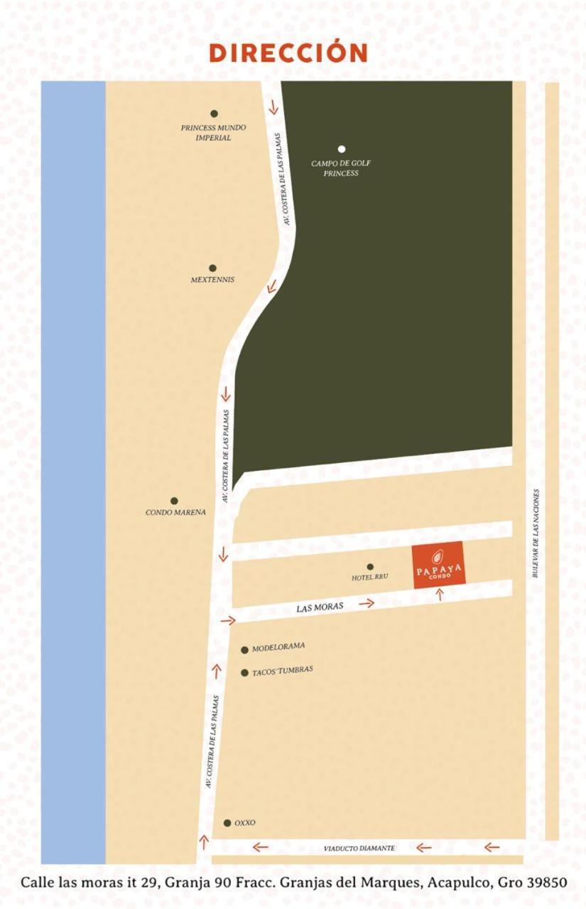 Papaya Condo Acapulco Diamante -Solo Adultos المظهر الخارجي الصورة